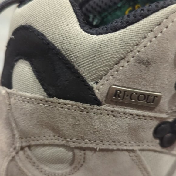 NWT RJ Colt Grey Suede Hiking Boots - Picture 4 of 8